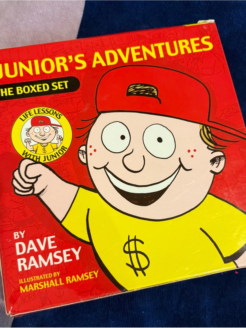 Junior's Adventures Financial Peace Jr.
Set of 5 books Like New